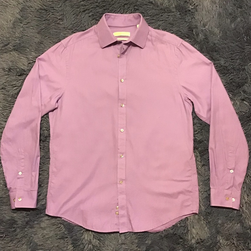 Michael Kors dress shirt slim fit